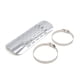 thumbnail image 1 of 7,2" Escudo Protector para Calor de Escape Color Plata para Motocicleta Cruiser Iron Horse 400, 1 of 1