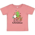 thumbnail image 3 of Inktastic My 2nd Christmas with Santa Reindeer and Tree Boys or Girls Baby T-Shirt, 3 of 5