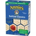 thumbnail image 3 of Annie's Organic Saltine Classic Baked Crackers, 6 ct, 6.5 oz, 3 of 5