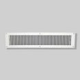 thumbnail image 3 of Prima Decorative Hardware, Return Air Grill, Handcrafted Modern Design,4" x 24", Black, Aluminum, 3 of 9