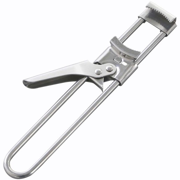 Abrelatas multifuncional de acero inoxidable: abrelatas y abridor de botellas manual, compacto para cocina y bar