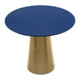 thumbnail image 2 of Mesa Lateral Kessa Muebles Reo Azul Oro, 2 of 5