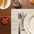 thumbnail image 5 of Spring Summer Flowers Placemats Set of 6,Washable Heat Resistant 12×18 Inch Linen Table Mats Vintage Floral Place Mats for Party Outdoor Dining Décor, 5 of 6