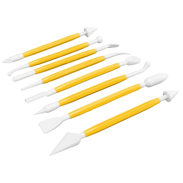 Herramientas para hornear de bricolaje, 8 piezas de decoración de fondant para pasteles, kit de decoración de pasteles, confiable y duradero