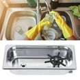 thumbnail image 2 of AMONIDA Glass Rinser,G1/2in Automatic Stainless Steel Cup Washer Cleaner Glass Rinser For Hotel Bar Coffee Milk Tea Cup, 2 of 8