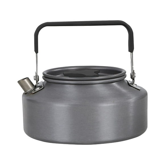 Culottes pour Femmes Théière Portable en Aluminium 1,1 L Cafetière Théière Kettle pour Camping Randonnée Cuisine Plein Air Pique-Nique