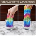 thumbnail image 6 of 4 Pcs Funny Kitchen Towels,Colorful Tie Dye Pattern Microfiber Dish Towels,Kitchen Tea Towels,Kitchen Towel Set (18" X 26"), 6 of 7
