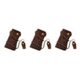 thumbnail image 3 of Cartera de cuero Minnieouse para hombre cadena de bloqueo antirrobo con cremallera tarjetero monedero Type1 NO1, 3 of 6