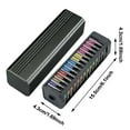 thumbnail image 3 of 49 In 1 Pro Screwdriver Precision With Up | | Portable| Solution For Electronics Appliances，DIY Projects Screwdriver Set 1mm Small Rechargeable Screwdriver Cordless Demolition Screwdriver Long, 3 of 9