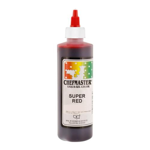 Chefmaster by US Cake Supply 10.5-Ounce Super Red Liqua-Gel Cake Food Coloring