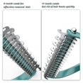 thumbnail image 4 of Grooming Tool Double-Sided Undercoat Rake for Dogs,Combs Brush, 4 of 4