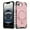 Rosegold, variant on Allytechgroup Magnetic Case for iPhone 16e, Support Wireless Charging & Car Phone Mount Slim Lightweight Hard PC Shockproof Protective Back Cover Bumper for iPhone 16e, Midnightgreen
