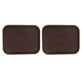 thumbnail image 3 of Food Service Tray, Fast Food Tray PP Material Light Weight Stackable  For Restaurants For Dessert Shops For Cafes Brown, 3 of 8