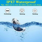 PetJoy Vibrating Dog Collar, No Shock Dog Training Collar 2 Dogs, Deaf Dog Collars w/2 Receivers, Rechargeable & Waterproof, Up to 1600Ft Remote Range