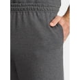 thumbnail image 4 of Athletic Works Men's and Big Men's Fleece Jogger Sweatpants, Sizes XS-5XL, 4 of 6