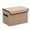 Coffee, variant on Tahtuvzn Storage & Organization Larger Cubes Foldable Box with Lid, Bin Organizer Basket Sturdy Handles for Closet Home Decor, Gifts Family
