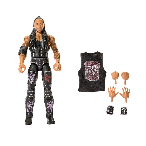 WWE Elite Damian Priest Action Figure, Series #122 Set, 6-inch Collectible with Accessories