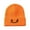 20_Orange, variant on Lroveb Halloween Hats for Women and Men Unisex Knitted Hat Pumpkin Embroidery Funny Wool Pullover Beanie Hat