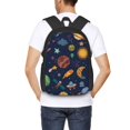 thumbnail image 6 of XMXT Travel Laptop Backpack for School Work, Fantastic Cartoon Universe Large Capacity Bookbag Travel Bag Backpacks for Women Men, 6 of 9