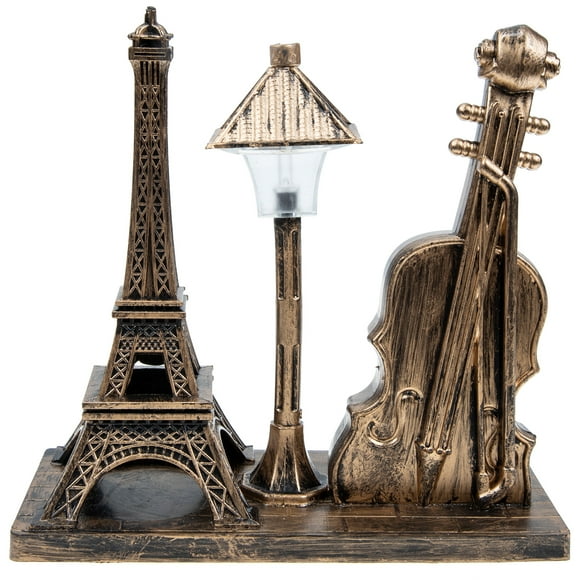 Creative Street Lamp Night Light Vintage Eiffel Tower Art Table Lamp Decor