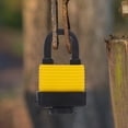 thumbnail image 3 of 1 Ensemble Cadenas Extérieur Anti-Éclaboussures avec Clé Cadenas Robuste pour Unités de Rangement Casiers de Gym Clôture de Garage et Abri Verrous de Sécurité Résistants aux Intempéries, 3 of 8