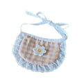 thumbnail image 2 of SPRING PARK 1PCS Dog Bandanas Flower Decoration Washable Cotton Bibs Sarf, Exquisite Dog Kerchief for Small Medium Dogs and Cats, 2 of 7