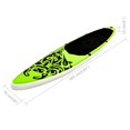 thumbnail image 4 of vidaXL Inflatable Stand Up Paddleboard Set 305x76x15 cm Green, 4 of 5