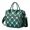 Dark-green, variant on Dead Day Skull and Mexican Floral Insulated Lunch Bag, Large Leakproof Cooler Tote with Gothic Roses and Skeleton Patterns, Artistic Design