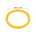 thumbnail image 2 of Unique Bargains 6cm Plastic Carnival Ringtoss Rings Hoop Party Favor Game, Yellow 24 Pack, 2 of 5