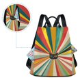 thumbnail image 5 of FORMRS Women's Travel Backpack Purse Anti-Theft Hidden Pockets Casual Shoulder Bag, Colorful Cat, 5 of 7