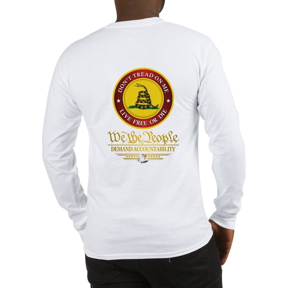 CafePress - Dtom We The People Long Sleeve T Shirt - Unisex Cotton Long Sleeve T-Shirt