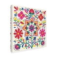 thumbnail image 2 of Trademark Fine Art 'Floral Fiesta White III' Canvas Art by Laura Marshall, 2 of 3