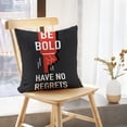 thumbnail image 5 of LALILO Throw Pillow Covers Bold Bold Human Inspiration Life Man Cushion Cover 18" x 18", 2 Pack, 5 of 6