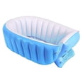 thumbnail image 4 of Bañera inflable para bebés SuperLi Blue plegable con piscina de ducha, 4 of 8