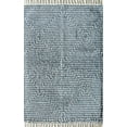 thumbnail image 2 of Rugs America BT20C Mellow Whisper Stripe/Diamond Modern Blue Area Rug, 2'6" x 4', 2 of 6