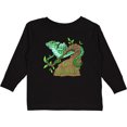 thumbnail image 3 of Inktastic Save the Rainforest with Basilisk Lizard on a Tree Boys or Girls Long Sleeve Toddler T-Shirt, 3 of 5