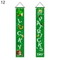 thumbnail image 2 of Dream Lifestyle St. Patrick's Day Banner Decorations | Lucky St. Patty's Day Welcome Signs for Porch/Front Door/Home Decor | St. Patrick's Day Party Accessory, 2 of 8