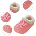 thumbnail image 6 of Gvdentm House Slippers for Kids Kids Slippers Boys Girls Warm Winter House Slippers Big Little Kids Non-Slip Soft Plush Memory Foam Home Shoes for Indoor Outdoor(Pink,12), 6 of 7