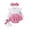 R285-Pink, variant on RMGVDSD Baby Girl Holiday Outfit Short Sleeve Plaid Skirt Romper Dress Headband Socks Set Classic-Fit Spring Summer Clothes 9-12 Months