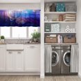 thumbnail image 3 of LALILO Kitchen Curtain Valance Morning Beach National Park Rod Pocket Window Curtain 52"x 18" Set of 2, 3 of 7