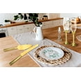 thumbnail image 5 of Gold Toasting Glasses/Champagne Flutes And Cake Server/Cake Knife 4 Piece Set, 5 of 5