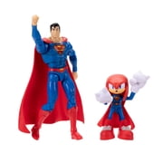 Sonic X DC Action Figure Multipack - 2.5 inch Knuckles and 5 inch Superman