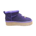 thumbnail image 3 of Women's Cuce Purple Minnesota Vikings Crystal Platform Boots, 3 of 4