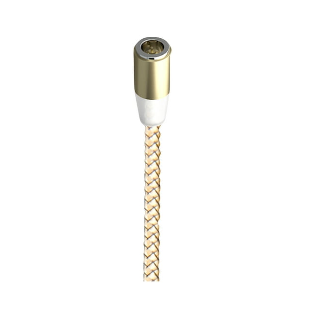 3A Magnetic USB Cable Fast Charging Type-C Micro-USB Round Cord for Mobile Phone-