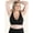 Jet Black, variant on Leading Lady, The Alora, Nursing Bra, Unpadded Wireless Crossover Bra, Pull Aside Cups, Comfort and Sleep Bra, Stretch Fabric, Extended Band (Women's)