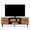 Brown, variant on Lacoo 58'' TV Stands for TVs up to 65'', Entertainment Center with 2 Storage Cabinets & Adjustable Shelves, TV Media Console Table for Living Room, White