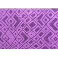 thumbnail image 1 of Ahgly Company Indoor Rectangle Abstract Purple Modern Area Rugs, 6' x 9', 1 of 4