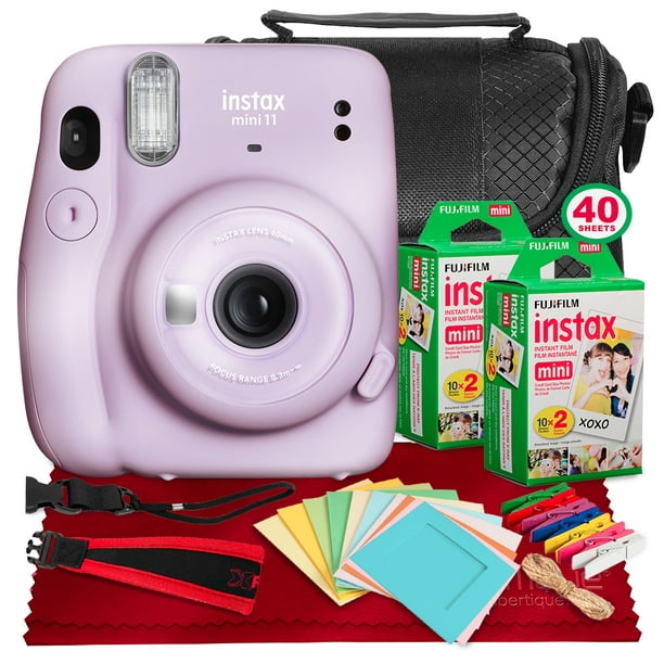 Fujifilm Instax Mini 11 Instant Film Camera Lilac Purple 2x