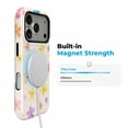 thumbnail image 2 of SKLYDDI Funda para iPhone 13 Pro Max con Flores Estilo Pintura y Compatible con MagSafe, 2 of 7
