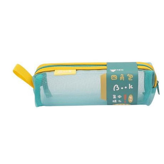 geerera Pencil Case Student Pencil Bag Coin Bag Cosmetic Bag Office Stationery Storage Bag 7.9x2.4x2.4 inch
